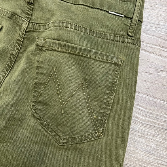 MOTHER High Waisted Looker Ankle Fray The First Move Pants- 27 - Picture 10 of 14